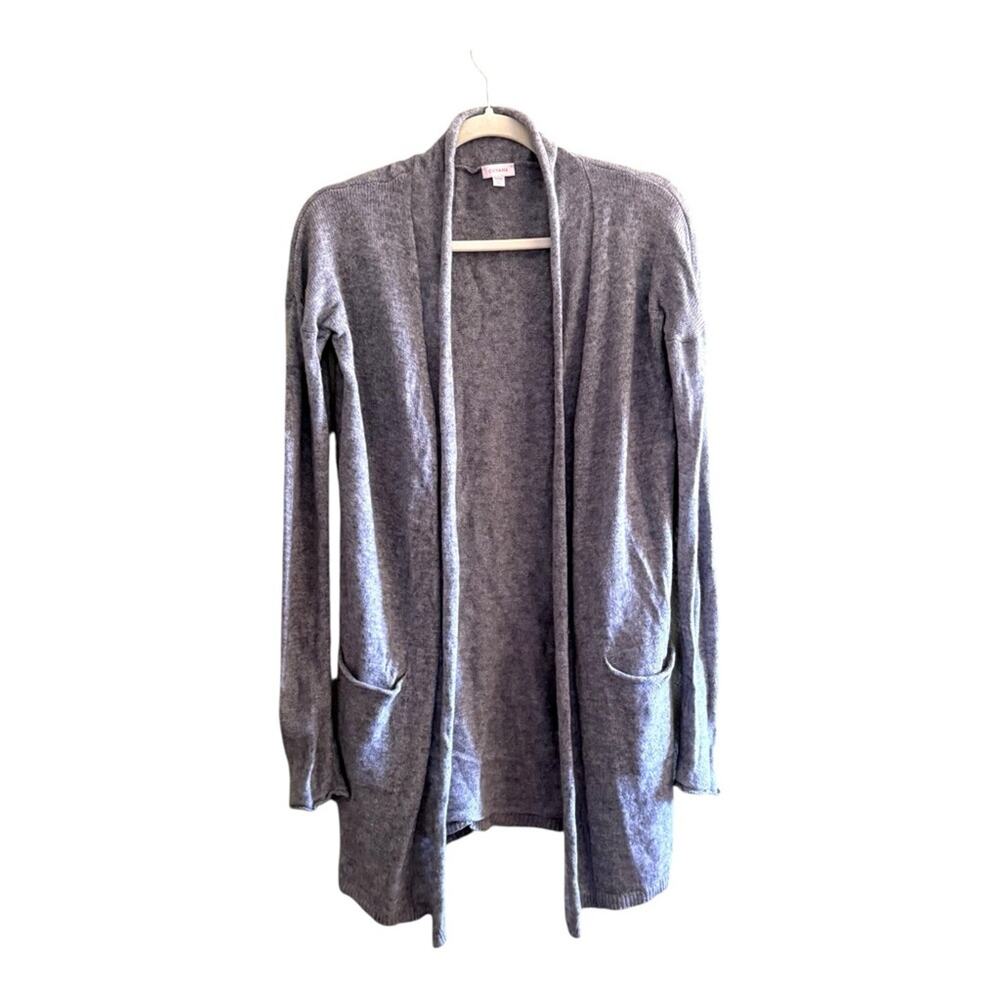 Cuyana Single-Origin Cashmere Long Cardigan in Grey Size XS/S